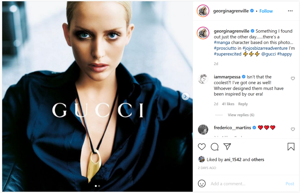 Fashion Models Georgina Grenville & Marpessa Hennink Acknowledge their JoJo  References