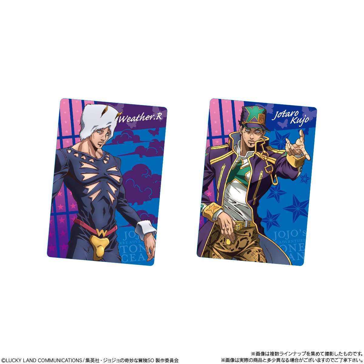 JoJo's Bizarre Adventure Stone Ocean Wafer Card Jotaro Kujo Stand