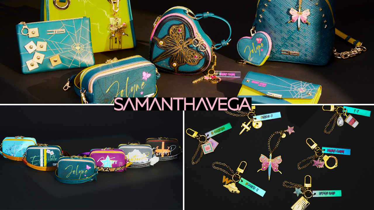 JoJo’s Bizarre Adventure x SAMANTHAVEGA: Stone Ocean Bags & Charms