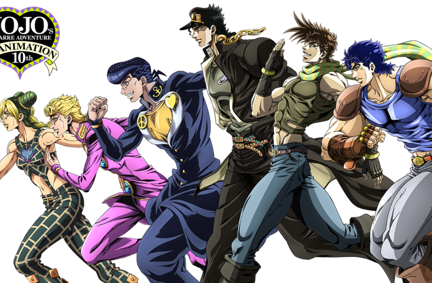 JoJo’s Bizarre Adventure: The Animation’s 10th Anniversary Project Website Launched