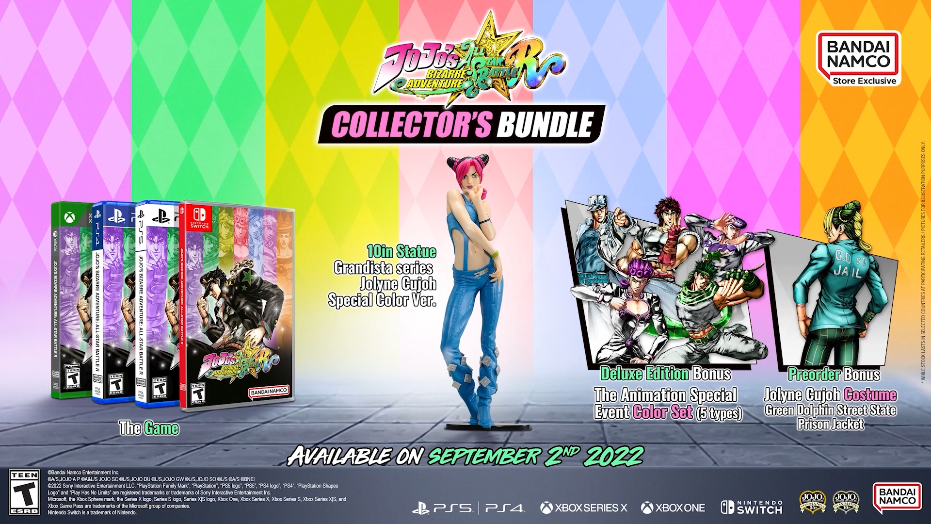  Jojo's Bizarre Adventure: All Star Battle R, XBOX : Bandai  Namco Games Amer: Movies & TV