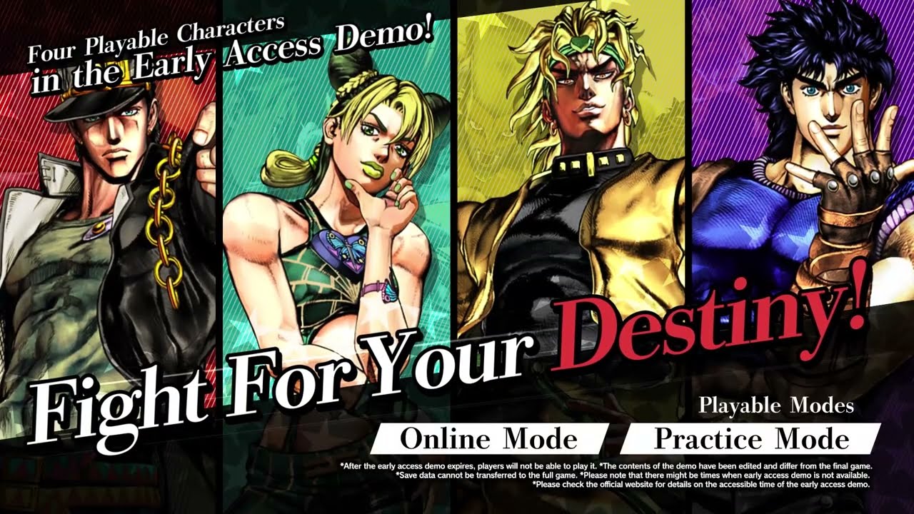 JoJo’s Bizarre Adventure: All-Star Battle R Demo Releases on June 16