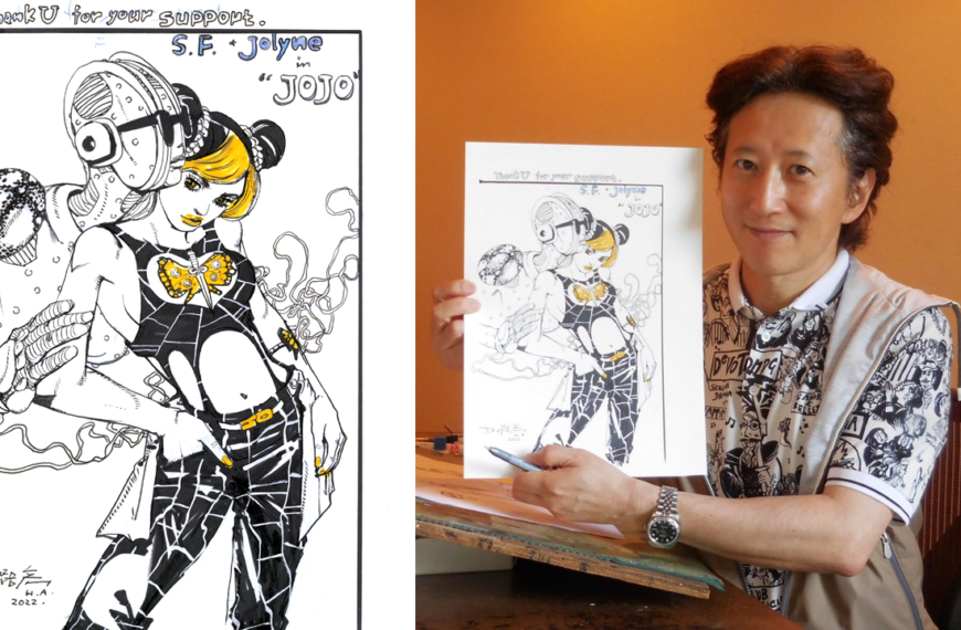 Araki Draws Exclusive Jolyne Illustration For “Anime Expo 2022”