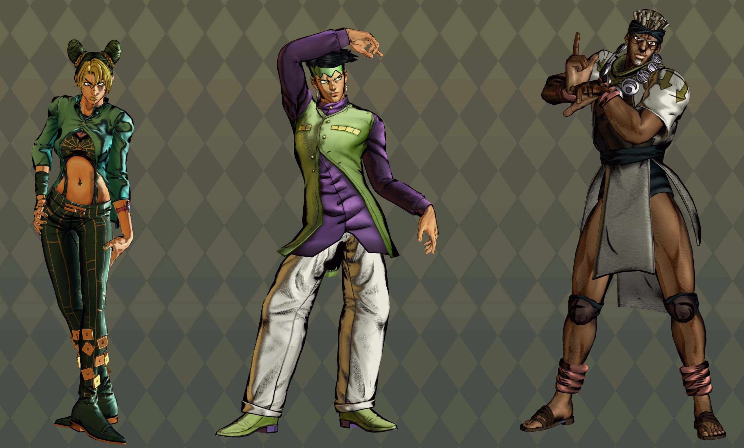 All Character Victory Poses-JoJo's Bizarre Adventure All Star