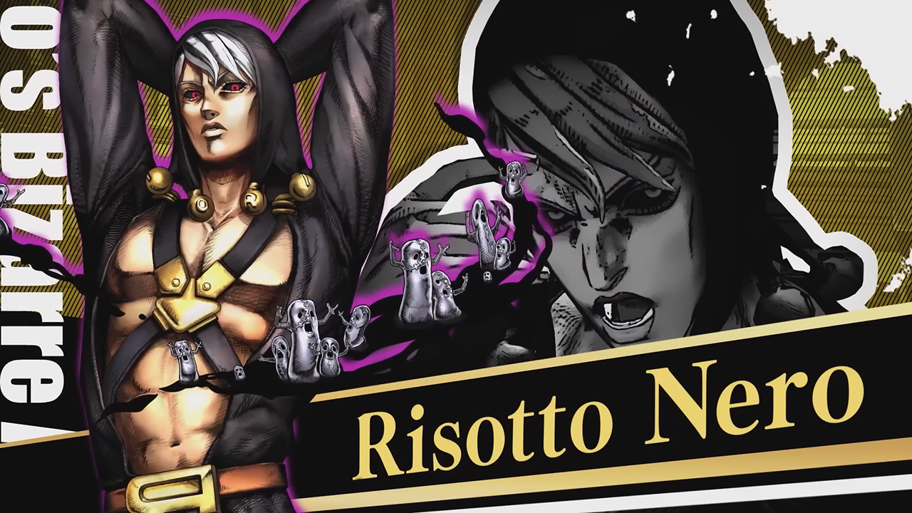 Risotto Nero Releases in JoJo All-Star Battle R on October 27