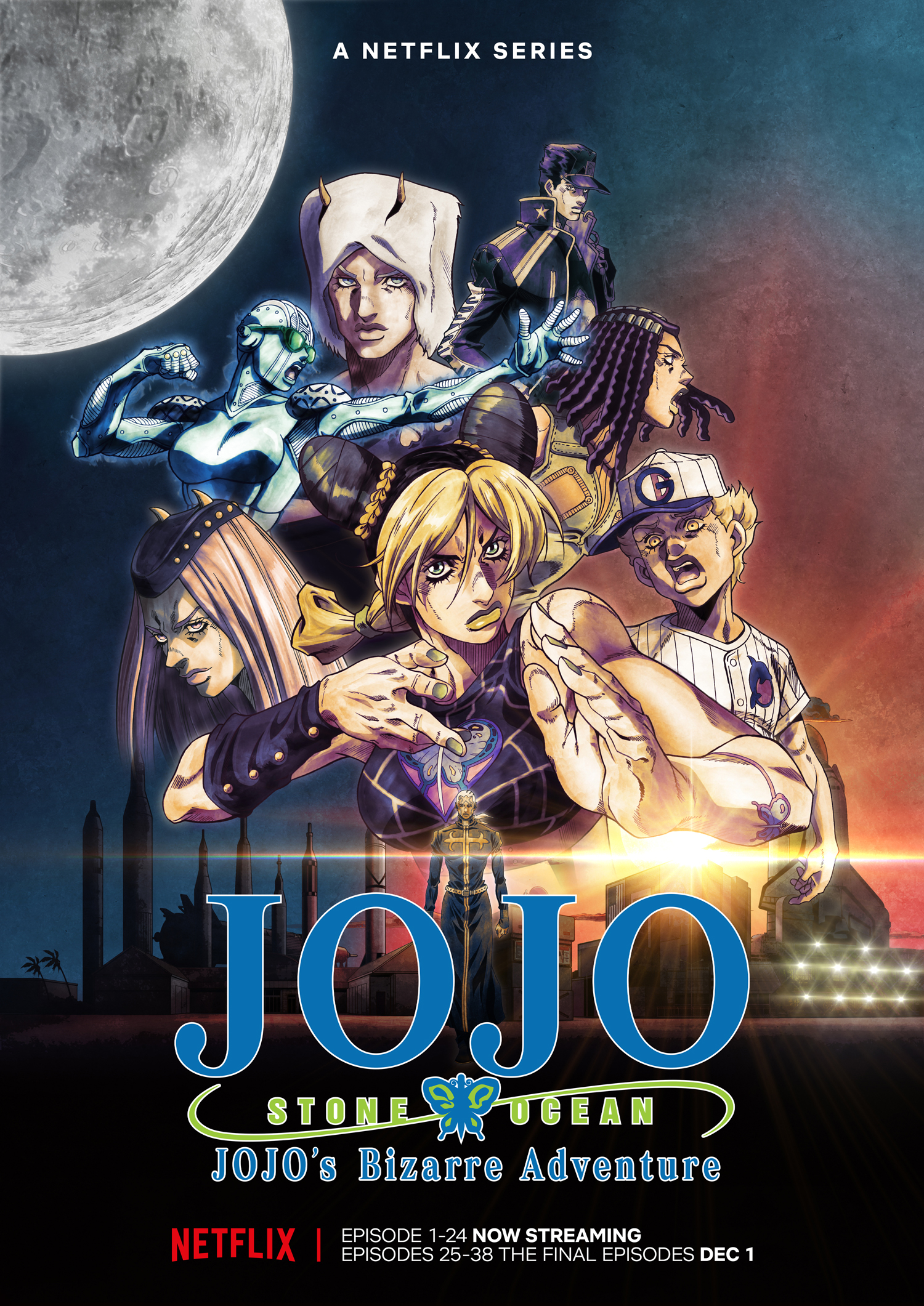 JoJo's Bizarre Adventure: Stone Ocean Trailer Previews Final Episodes