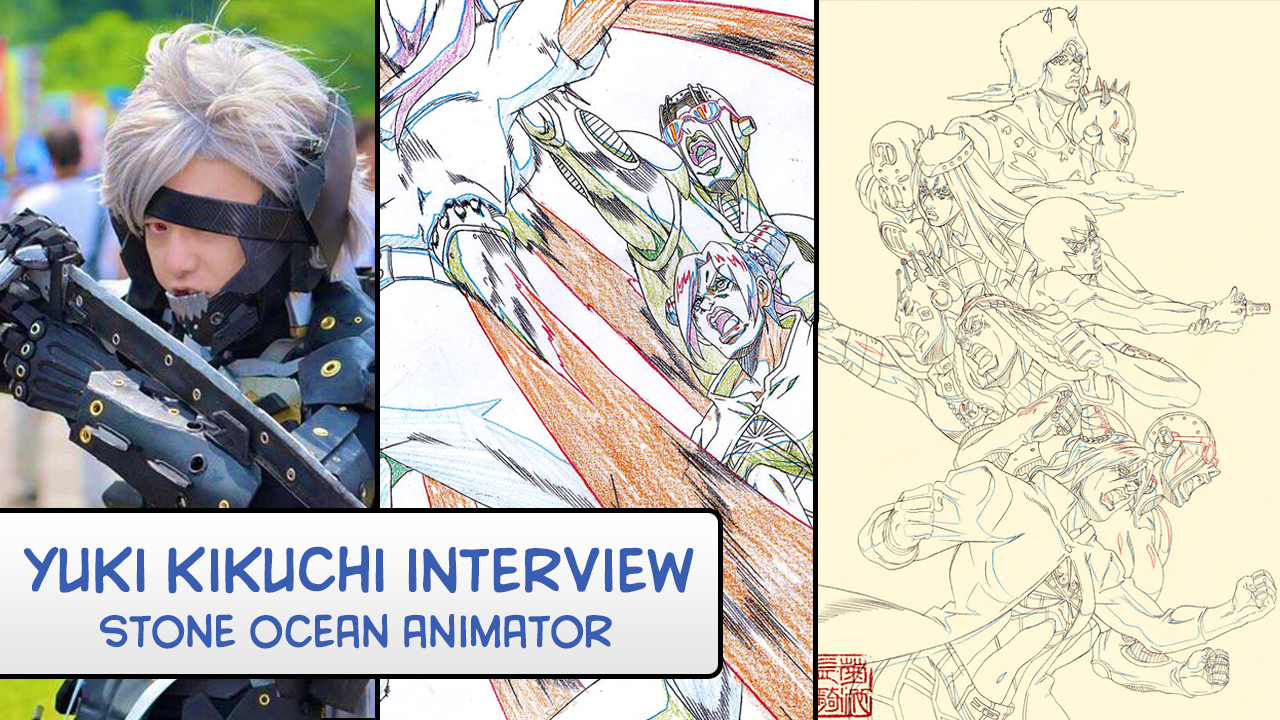 Exclusive Interview with Stone Ocean Animator, Yuki Kikuchi