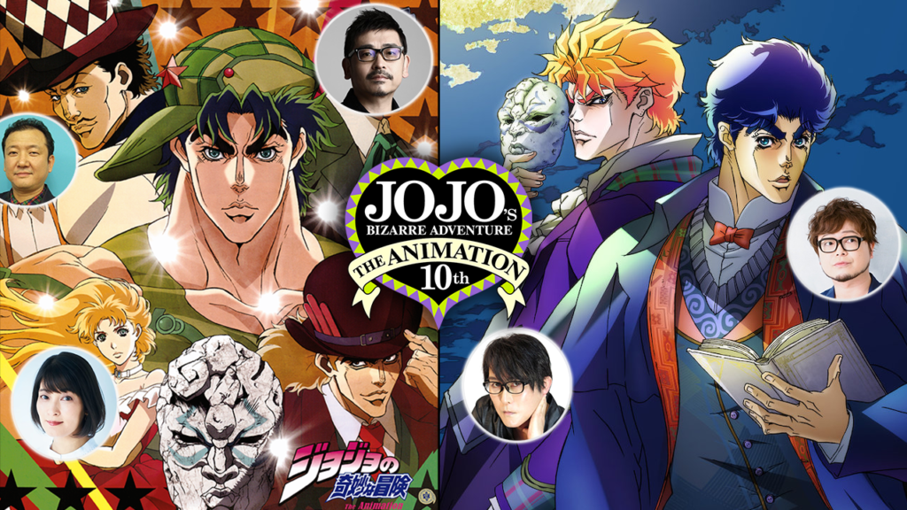 Golden Wind Cast Comment on JoJo Anime's 10th Anniversary