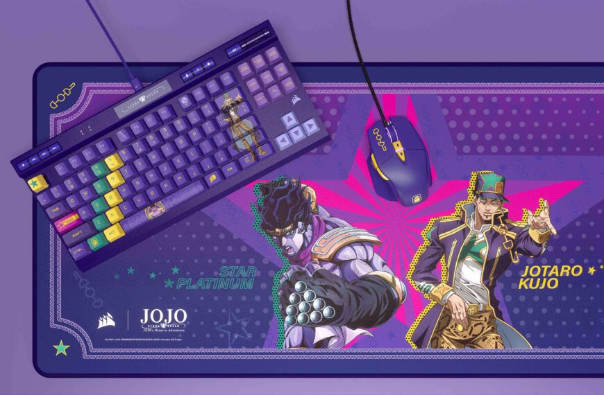 “Corsair x Stone Ocean” Jotaro Keyboard and Mouse Releases in China