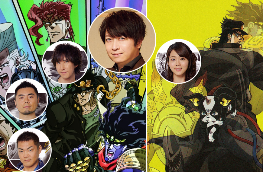 Stardust Crusaders Voice Actors Comment on JoJo Anime’s 10th Anniversary
