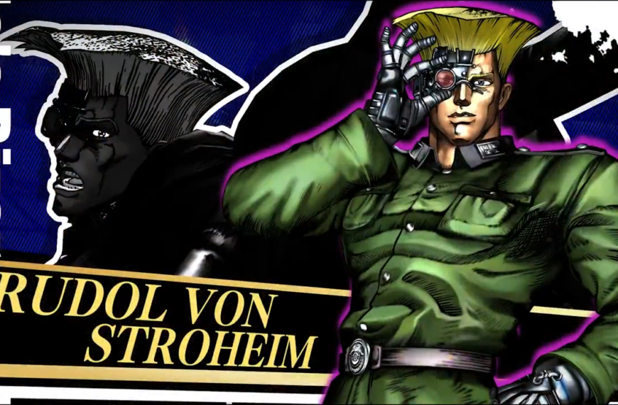 Rudol von Stroheim Commands His Way Into JoJo All-Star Battle R