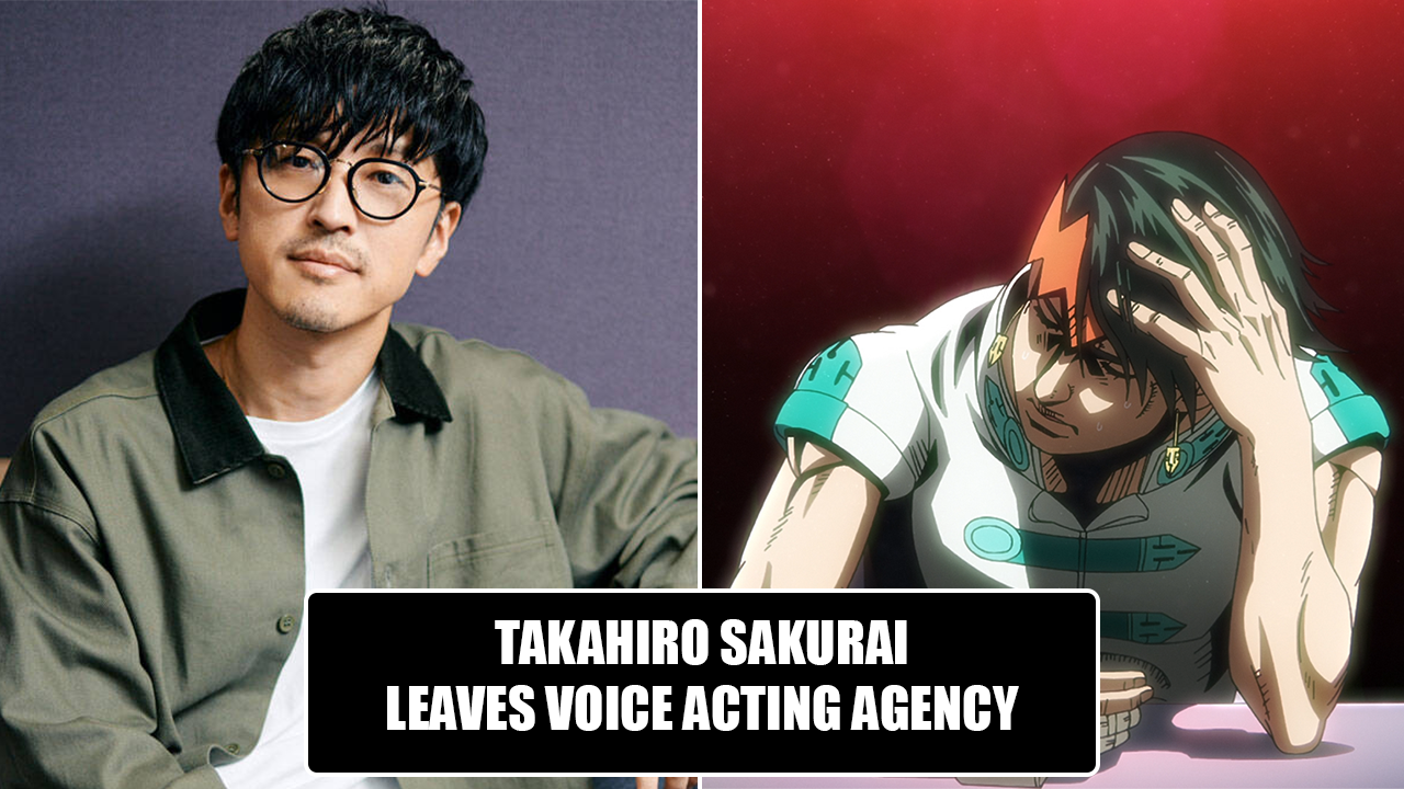 Voice Actor Takahiro Sakurai Resigns From INTENTION Agency