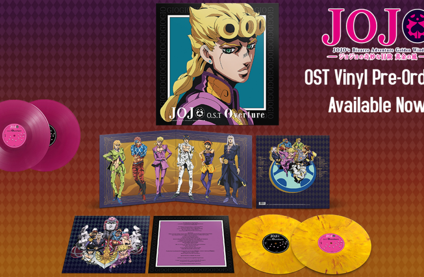 Milan Records to Release JoJo’s Bizarre Adventure: Golden Wind OST Vinyl