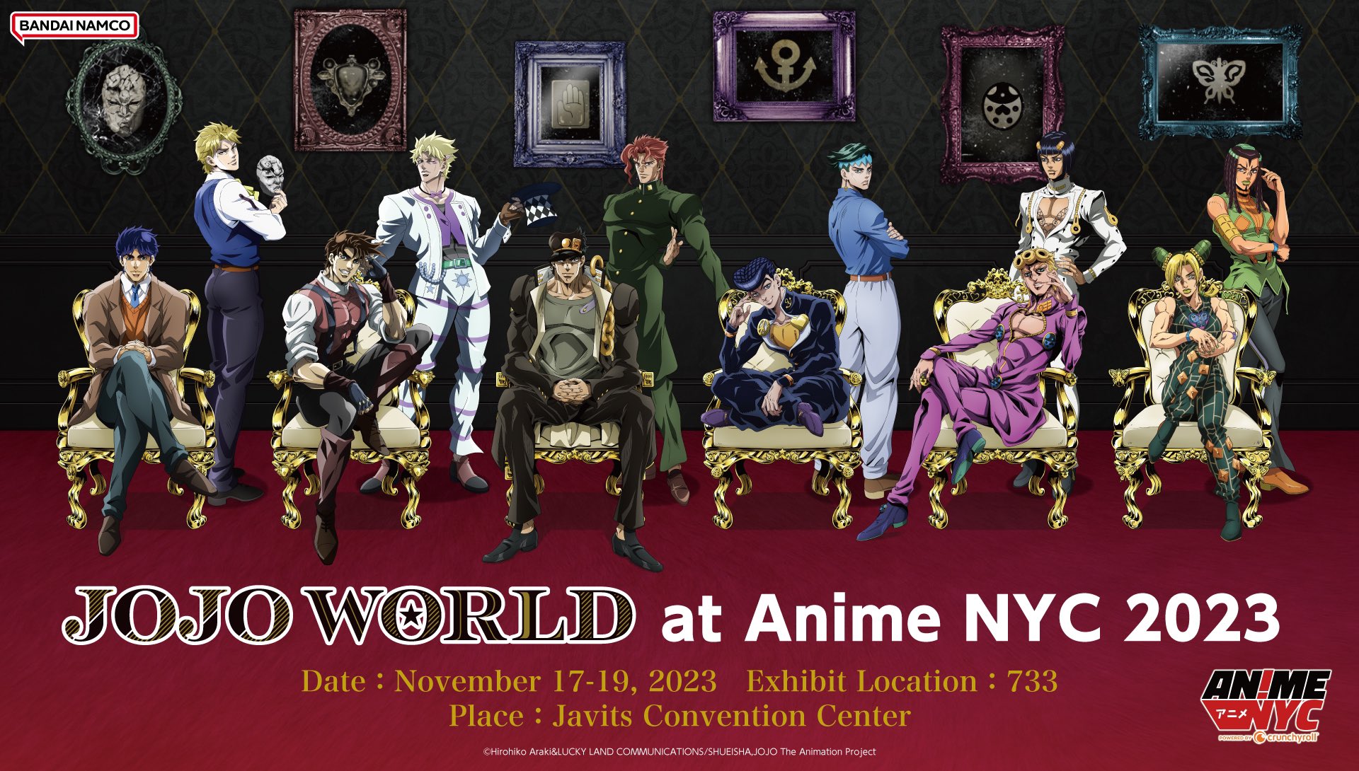 JOJO WORLD Makes Its US Debut at Anime NYC 2023