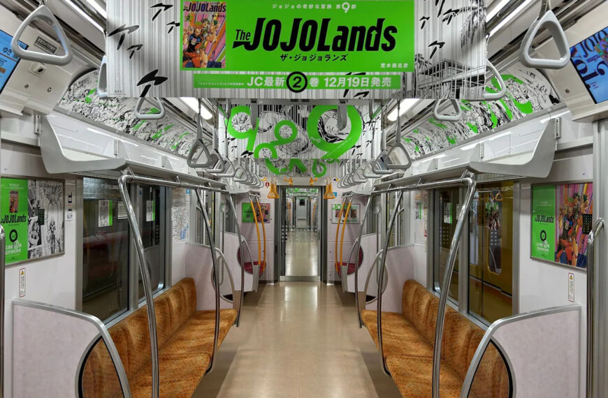 “JoJo Train Jacking” Takes Place in Tokyo from December 16 to 31, 2023