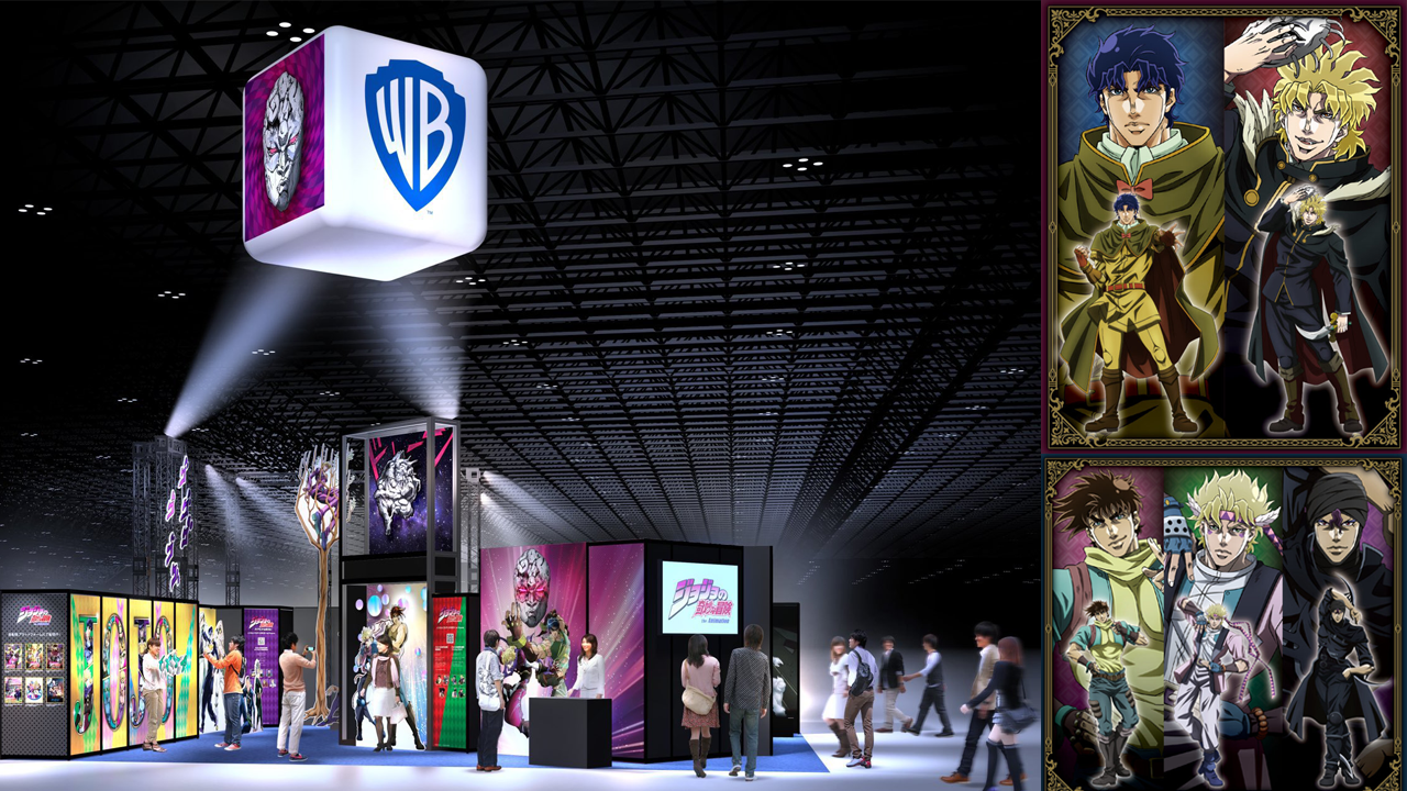 Warner Bros. and Medicos Host JoJo Booths at Jump Festa 2024
