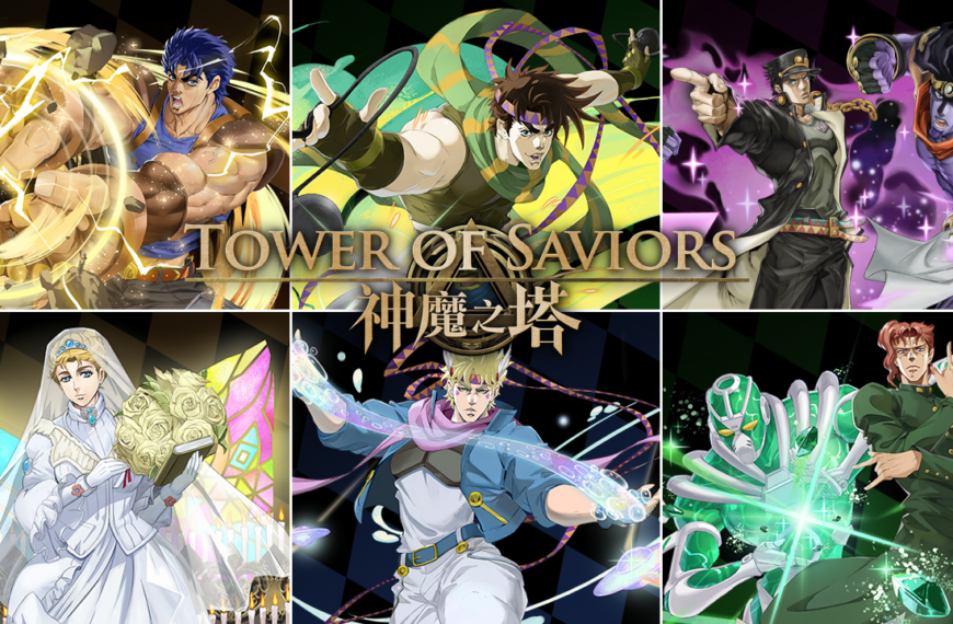 Tower of Saviors Mobile Game Adds JoJo’s Bizarre Adventure Characters