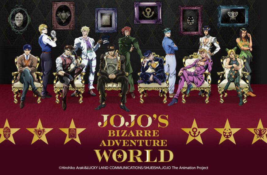 JOJO’S BIZARRE ADVENTURE WORLD is Coming to California and New Jersey