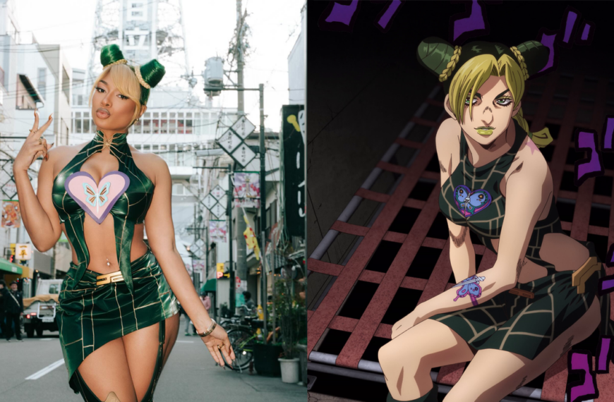 Megan Thee Stallion Cosplays as Jolyne Cujoh in Japan