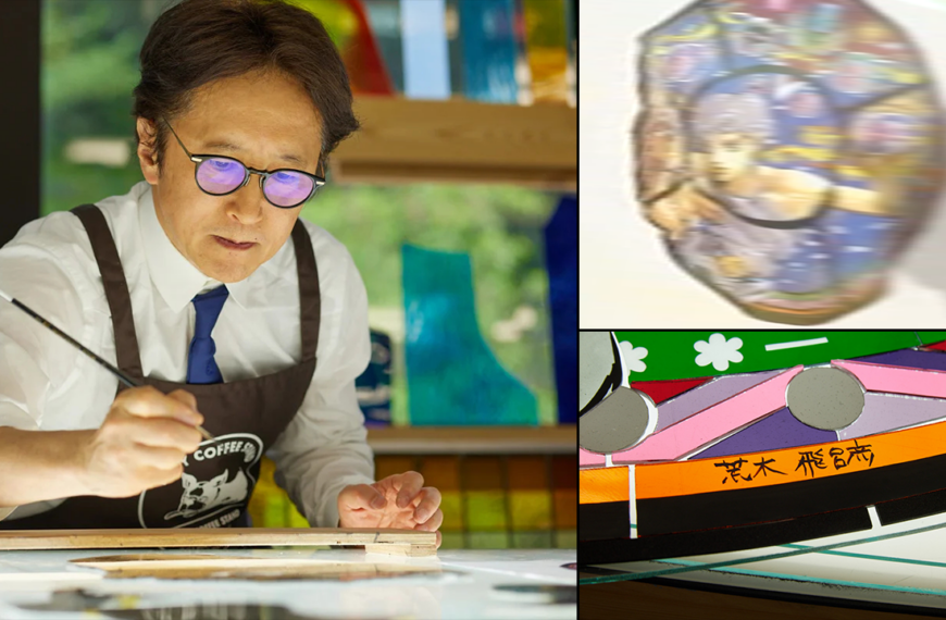 Hirohiko Araki Participates in Fountain Boy-themed Osaka Station Art Project