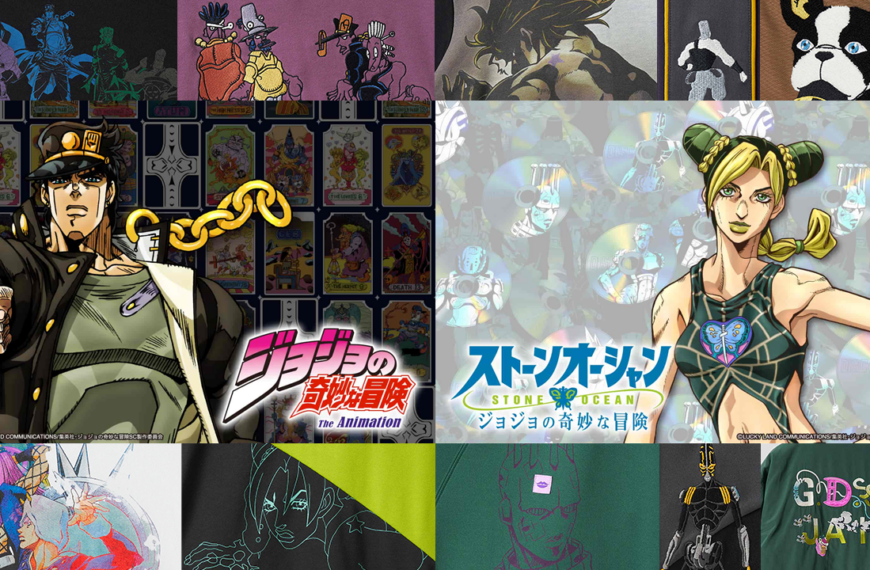 JoJo’s Bizarre Adventure × graniph: Part 3 and Part 6 Merch