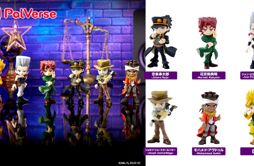 Stardust Crusaders PalVerse Figures Release in April 2025