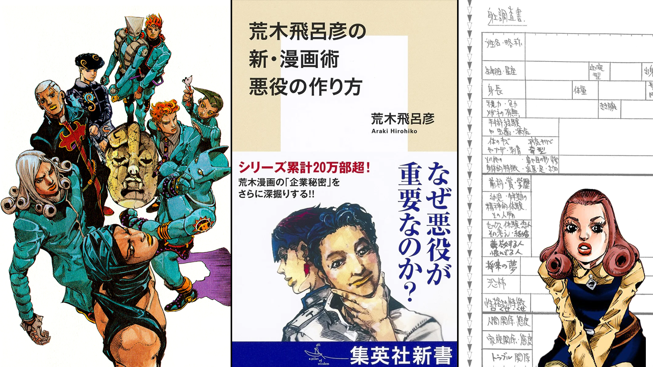 Hirohiko Araki’s New Manga Techniques Book Releases in November 2024