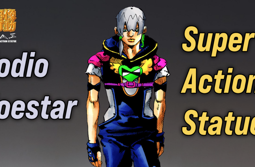 Jodio Joestar Super Action Statue Figure Announced