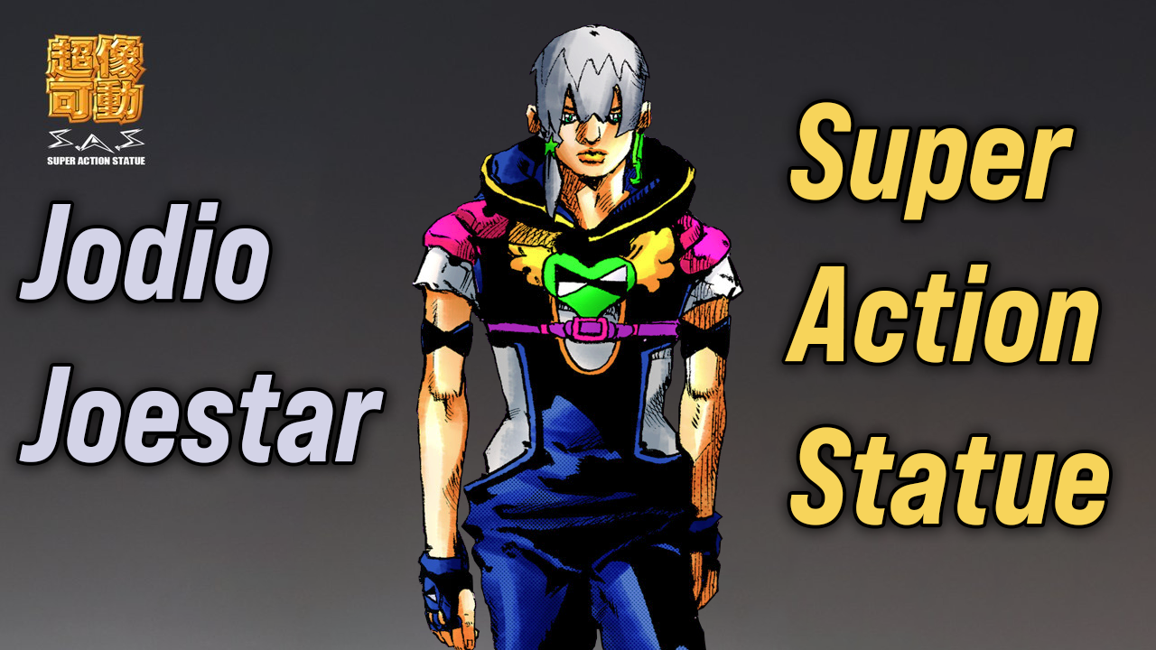 Jodio Joestar Super Action Statue Figure Announced