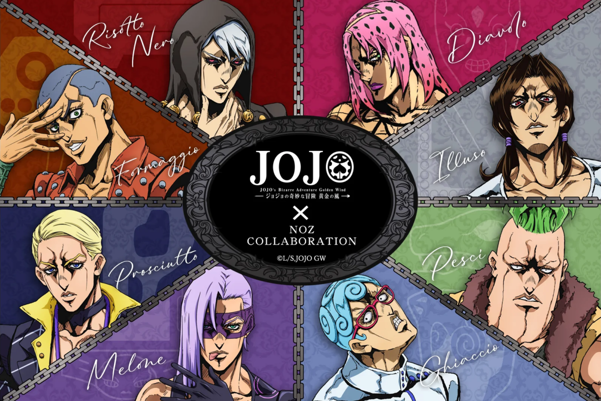 Second JoJo’s Bizarre Adventure: Golden Wind Perfume Collaboration Launched